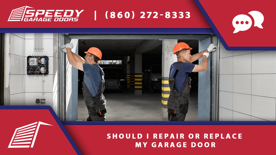 Should I Repair or Replace My Garage Door