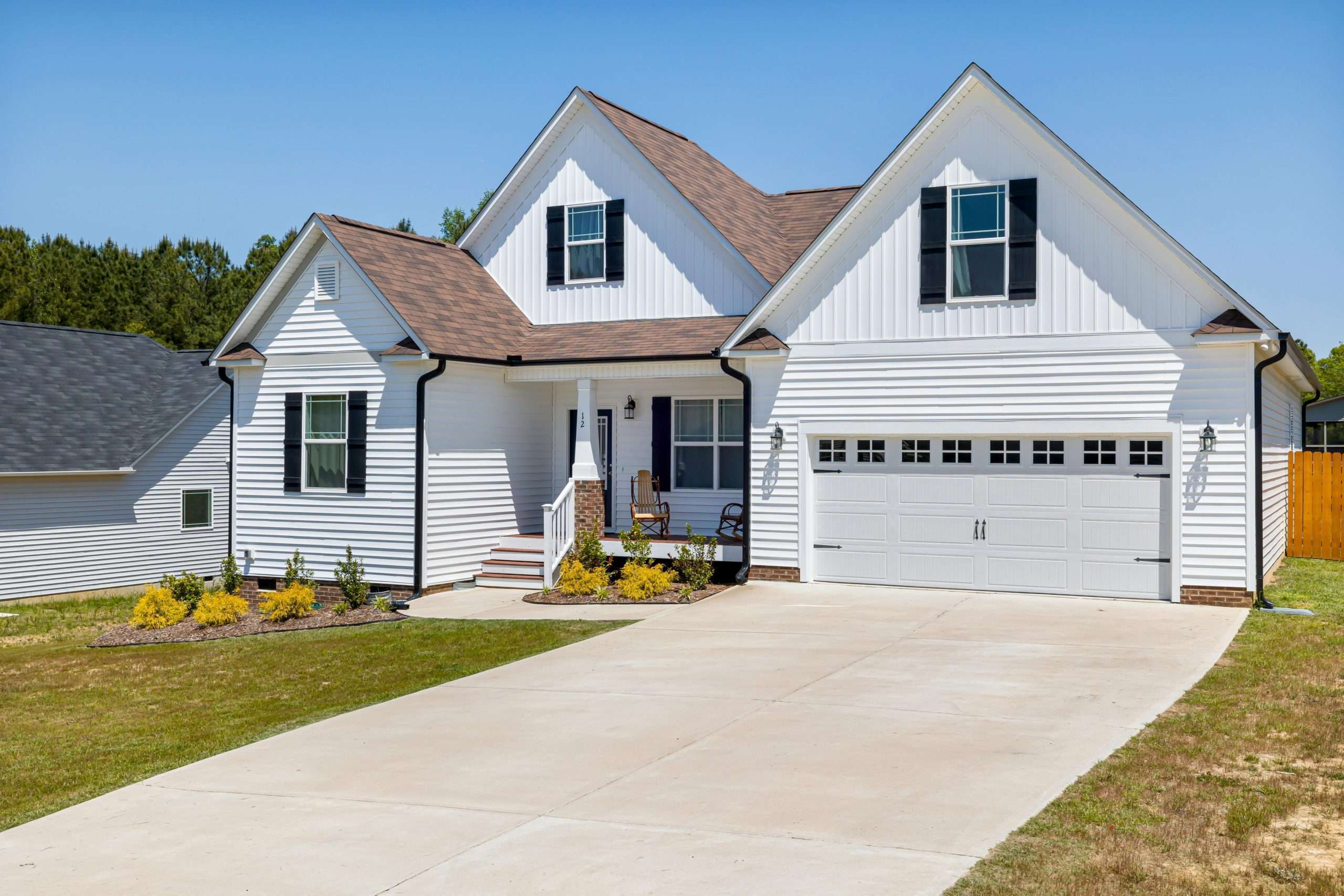 garage door house entrance